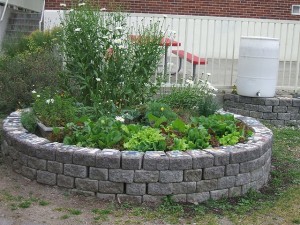 Landscape Blocks Raised Beds