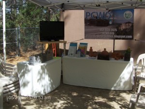 Pine Cove Water District Booth