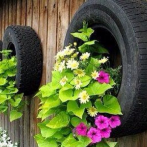 Tire Planters